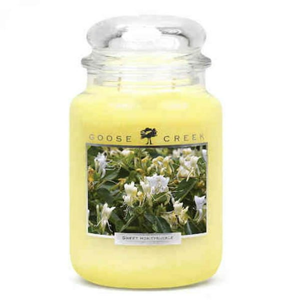 Goose Creek ES26196 24 oz Essential Sweet Honeysuckle Jar Candle