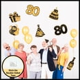 thumbnail image 4 of Kit de letreros decorativos ComboJoy para 80 cumpleaños con LED, 4 of 7
