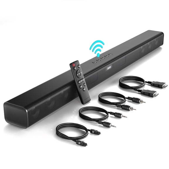 Sound bar for TV with Bluetooth 5.0 120W Small Soundbar Sound Bar for Smart TV