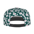 thumbnail image 4 of Haiem Daisies Flowers Classic Snapback Cap Flat Bill Hat Baseball Cap Adjustable Size Cotton Dad Hat, 4 of 9