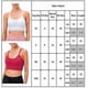 thumbnail image 4 of Women Ladies Solid Color Sports Bra Underwear Casual Seamless Fitness Full Cup Non-wired Bras Crop Tops, 4 of 4