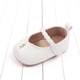 thumbnail image 5 of Otqutp Little Kid Sports Sneakers Spring Summer Children Toddler Shoes For Girls Flat Sole Light Comfortable Solid Color Woven Hook Loop Shoes, 5 of 8