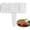White, variant on Stone-Look Plastic Garden Retaining Fence, Instant Garden Edging Border Panels for Yard, Patio & Garden Path