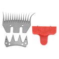 thumbnail image 2 of Pares de cisaillement de mouton, lames de tondeuse en laine incurvées et 4T., 2 of 7