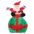 thumbnail image 3 of Christmas Inflatables Santa Christmas Inflatable Santa, Inflatable Santa Sitting On Gift Box Blow Up Yard Decorations Clearance with LED Lights for Xmas Holiday Party Indoor Garden, 3 of 7