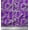 Violet, variant on Soimoi Blue Cotton Duck Fabric Leaf Leaves Printed Fabric 1 Yard 44 Inch Wide