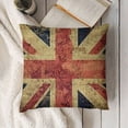 thumbnail image 3 of United Kingdom Flag Throw Pillow Cover ic Square Cushion Case for Men Women Boys Girls Room Home Decor, 3 of 5