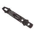 thumbnail image 3 of Carbon Fiber RC Drift Car Chassis High Traction Upgrade RC Car Chassis With Battery Mount Plate For 1/10, 3 of 8
