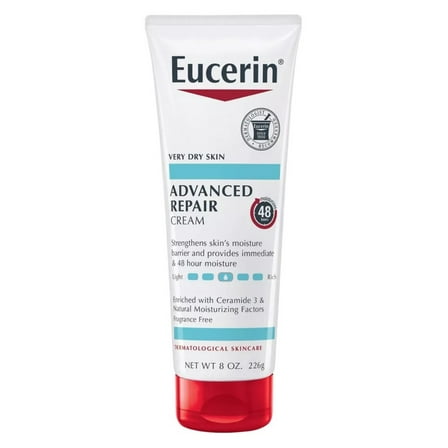 Eucerin Cream Advanced Repair 8oz Tube (Pack of 3)