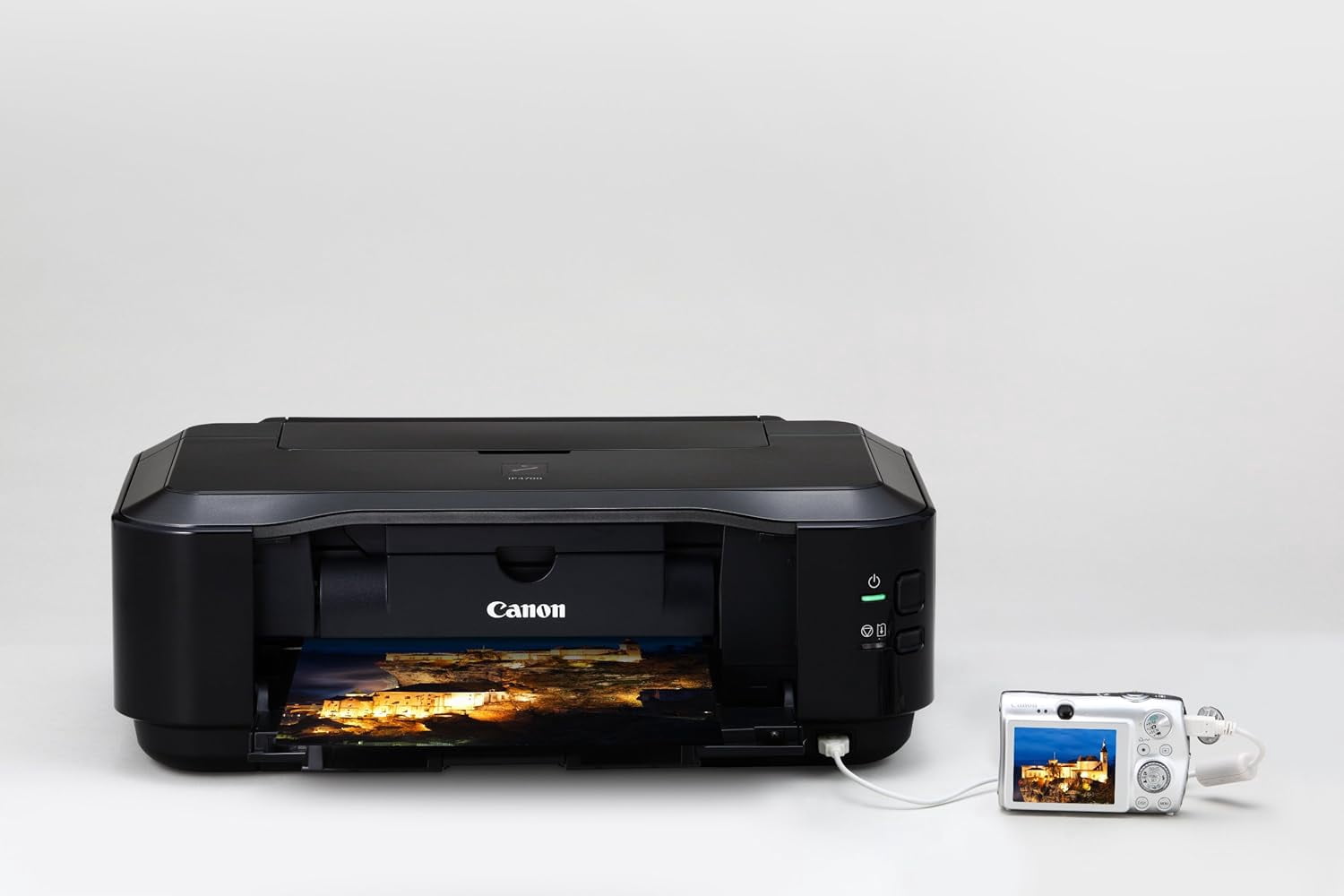 Restored Canon PIXMA iP4700 Premium Inkjet Photo Printer with USB Connectivity Technology - 9ppm Monochrome Printspeed - 9600 x 2400 dpi - 3742B002 (Refurbished)