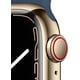 thumbnail image 4 of Apple Watch Series 7 Caja Acero inoxidable 41 MM Dorado con correa Deportiva Azul (Reacondicionado), 4 of 4