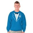 thumbnail image 5 of Vintage Formal Bachelor Party Tuxedo Men's Crewneck Sweatshirt Brisco Brands S, 5 of 6