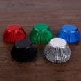 thumbnail image 2 of GOOHOCHY 100 Pcs Moules à Cupcakes Ronds en Aluminium Noirs pour Fête, 2 of 2