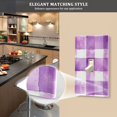 thumbnail image 5 of Yayeee Blank Wall Plate Cover 1-Gang 4.5"x2.7" Home Unused Decorative Outlet, Purple and White Pattern, 5 of 7