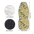 thumbnail image 7 of HUISEFOR Hippie Flower Car Seat Cover Breathable Soft Car Seat Covers Front Seats Only 2 Pack Comfortable Easy to Installation Universal Size Fit for Most Cars SUV, 7 of 7