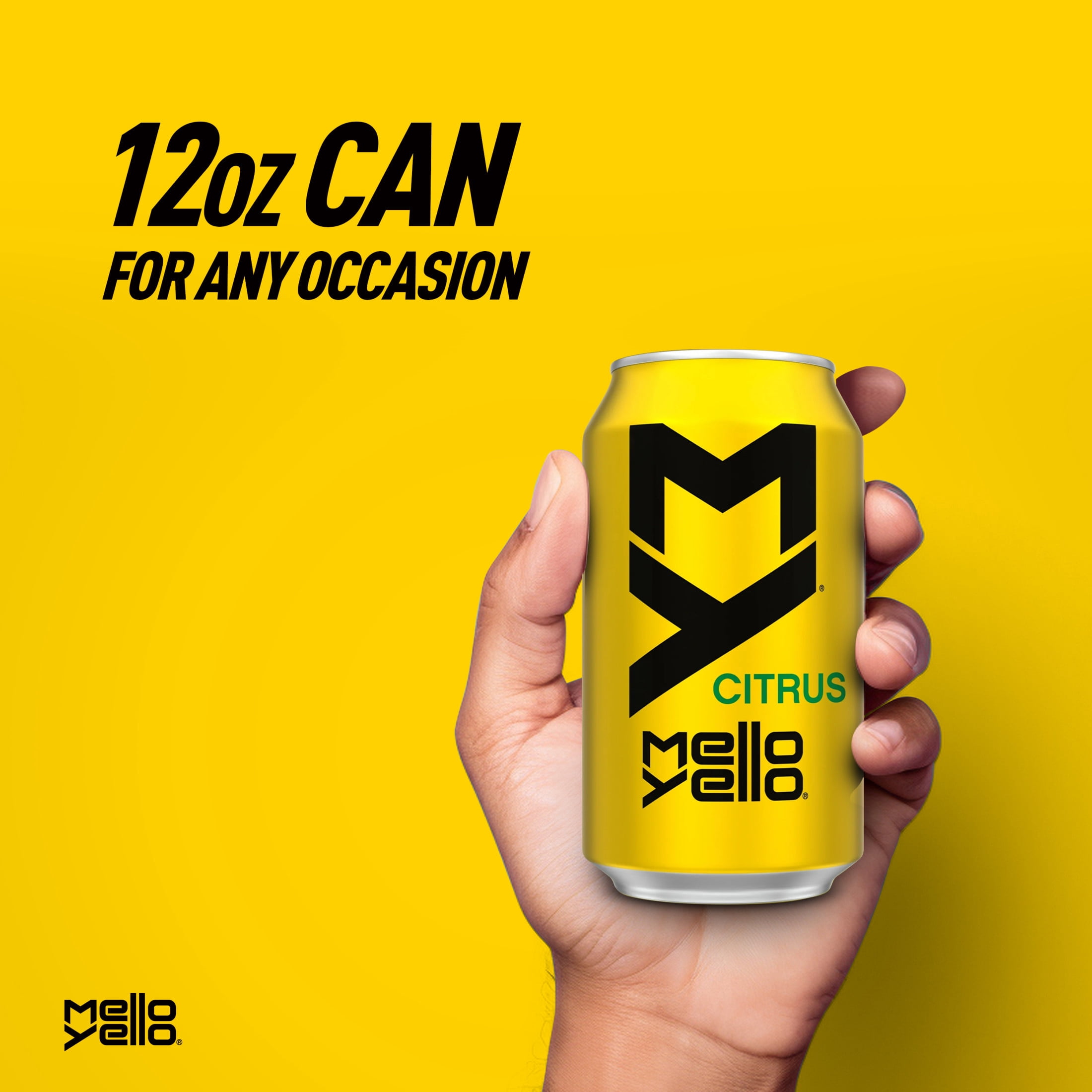 Mello Yello Citrus Soda Pop Can, 12 fl oz