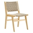 thumbnail image 3 of Side Dining Chair, Natural, Wood, Kitchen Cafe Bistro Hospitality Restaurant, Modern Contemporary HB36098, 3 of 11
