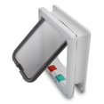 thumbnail image 3 of Automatic Lockable Dog Cat Kitten Door Security Flap Door Abs Plastic S/m/l Animal Small Pet Cat Dog Gate Door Pet Supplies, 3 of 14