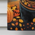 thumbnail image 4 of Black Labrador Retriever Fall House Flag, 4 of 5