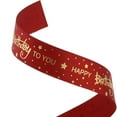 thumbnail image 3 of Guardoinrt Happy Birthday Ribbons DIY Gift Wrapping for Cake Flowers Box Red 20Yard 1.5cm 1Set, 3 of 6