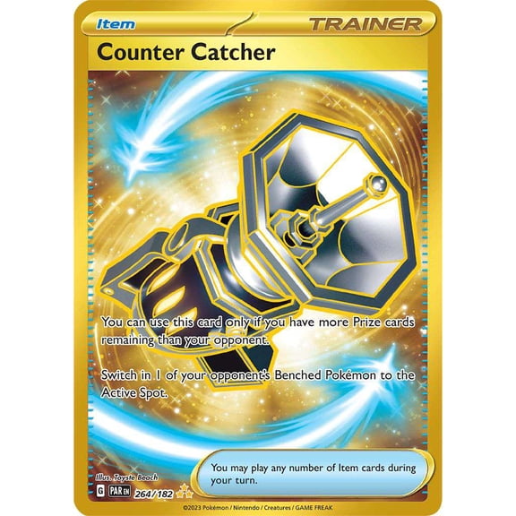 Pokemon Paradox Rift Hyper Rare Counter Catcher #264