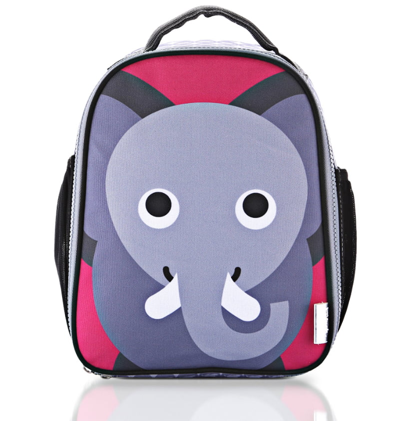 Home Essentials & Beyond 75239 Roll Down Lunch Bag Elephants 
