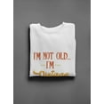 thumbnail image 3 of Not Old But, Vintage Sweatshirt Men -GoatDeals Designs, Male XX-Large, 3 of 4