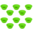 thumbnail image 3 of COM1950s Silicone Muffin Pan/Cups-Silicone Molds,3 in Jumbo Silicone Baking Cups Reusable Cupcake Liners Nonstick Large Cake Cups Set Stand Alone Cupcake Holder,10 Pack Auto Cup Holder Liner, 3 of 7