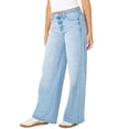 thumbnail image 5 of Celebrity Pink Women's and Women's Plus Baggy Wide Leg Jeans, Available in Regular, Short, Long Inseams, Sizes 1-24, 5 of 6