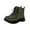 Women Green Shoes, variant on European and American Style Women's Lace up Mid calf Boots with Velvet Lining for Fall and Winter, Comfortable and Stylish Korean Inspired Fashion Boots Black 39