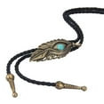 thumbnail image 3 of Retro Pendentif Bolo Cravate Rodéo Cravate de Danse Cravates - Bronze, 3 of 7