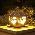 thumbnail image 3 of Solar Column Headlight Outdoor, LED Solar Torch Light Solar Pillar Light Waterproof Garden Light Outdoor Landscape Villa Garden Aisle Wall Light ,Saving Energy, 3 of 3