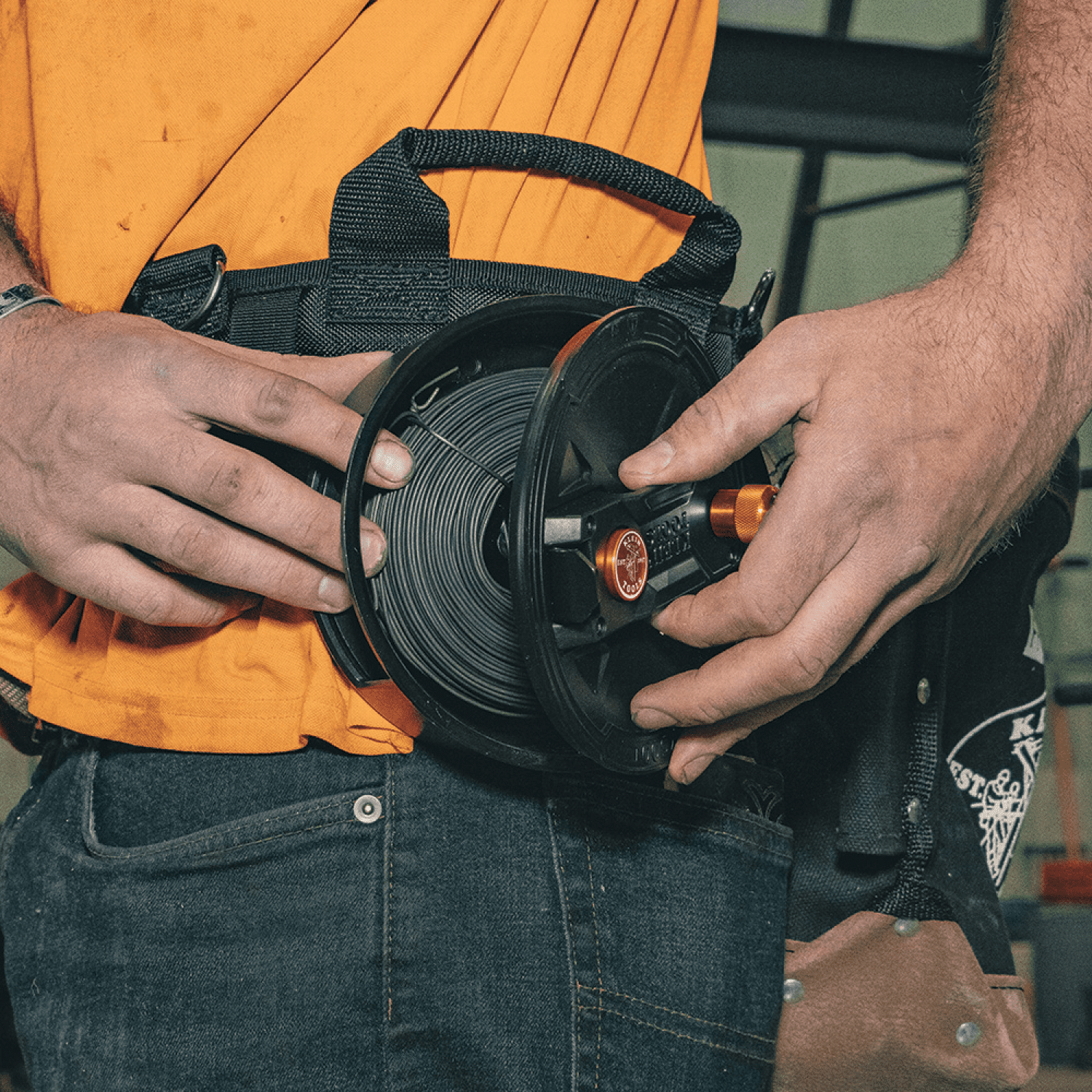 Klein Tools Quick Lock Tie Wire Reel