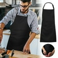 thumbnail image 1 of Kitchen Apron with Adjustable Long Band for Cooking Baking Barbecue Restaurant Use, 1 of 6
