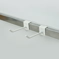 thumbnail image 1 of Phenofice Supermarket Shelf Hooks 6Pcs White Painted Square Tube For Commodity Display In Shops, 1 of 8