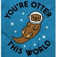 thumbnail image 2 of Otter This World Adorable Animal Men's Graphic T Shirt Tees Brisco Brands S, 2 of 6