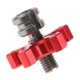 thumbnail image 5 of Cable De La Motocicleta Ajustador De Cable Embrague Tornillo De Freno M6 Tornillo Tornillo Aluminio CNC Mecanizado Para Honda CBR 250 / 250R / 600 / 6 rojo Soledad Ajustador de cable de embrague, 5 of 10