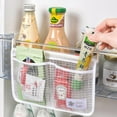 thumbnail image 5 of 2pcs Refrigerator storage net bag hanging bag ,two lattice storage bag, 5 of 5