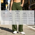 thumbnail image 3 of Tumotour Cargo Pants for Women Plus Size Athletic Workout Running Joggers with Pocket High Waisted Wide-Leg Stretchy Work Pants, 3 of 7