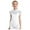 White, variant on Miutii Girls Examination Leotards Lace Cap Sleeves Sheer Mesh Cutout for Ballet Practice Bodysuit Dancewear Black 7-8
