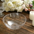 thumbnail image 5 of Balsa Circle 4 Pieces 32 oz Disposable Round Plastic Serving Bowls Clear, 5 of 8