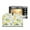 Lemon Leaf Floral, variant on TSOVTHRID Lemon Leaf Floral Print Microwave Oven Cover Dust-Proof Microwave Oven Grill Cover Protector Kitchen Appliance Protector Dirt and Fingerprint Protection, 18.25"W x 14.5"D x 11"H, S