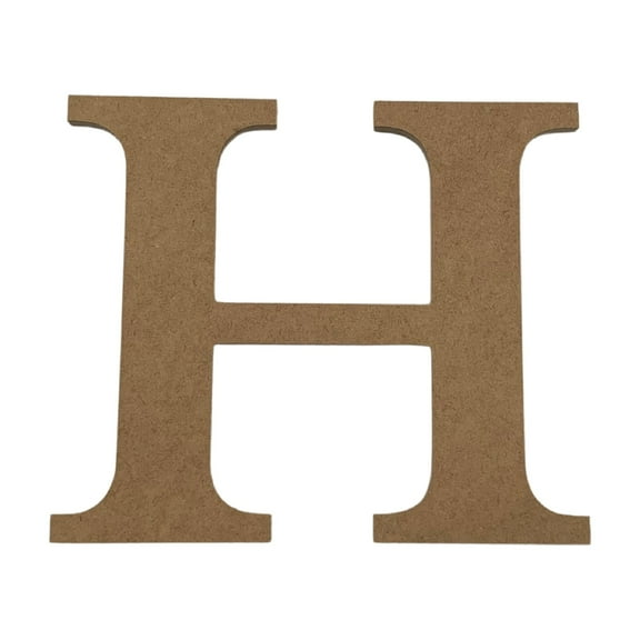 Wooden Letter Unfinished, Greek Font, Craft Cutout