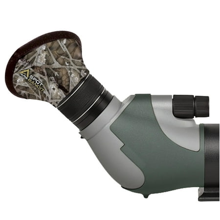 Alpine Innovations SpotSlicker Bandit – Water-Resistant Spotting Scope Eyeshield to Block Glare and Reduce Eye-Strain One Size Fits All – Vanish Tan