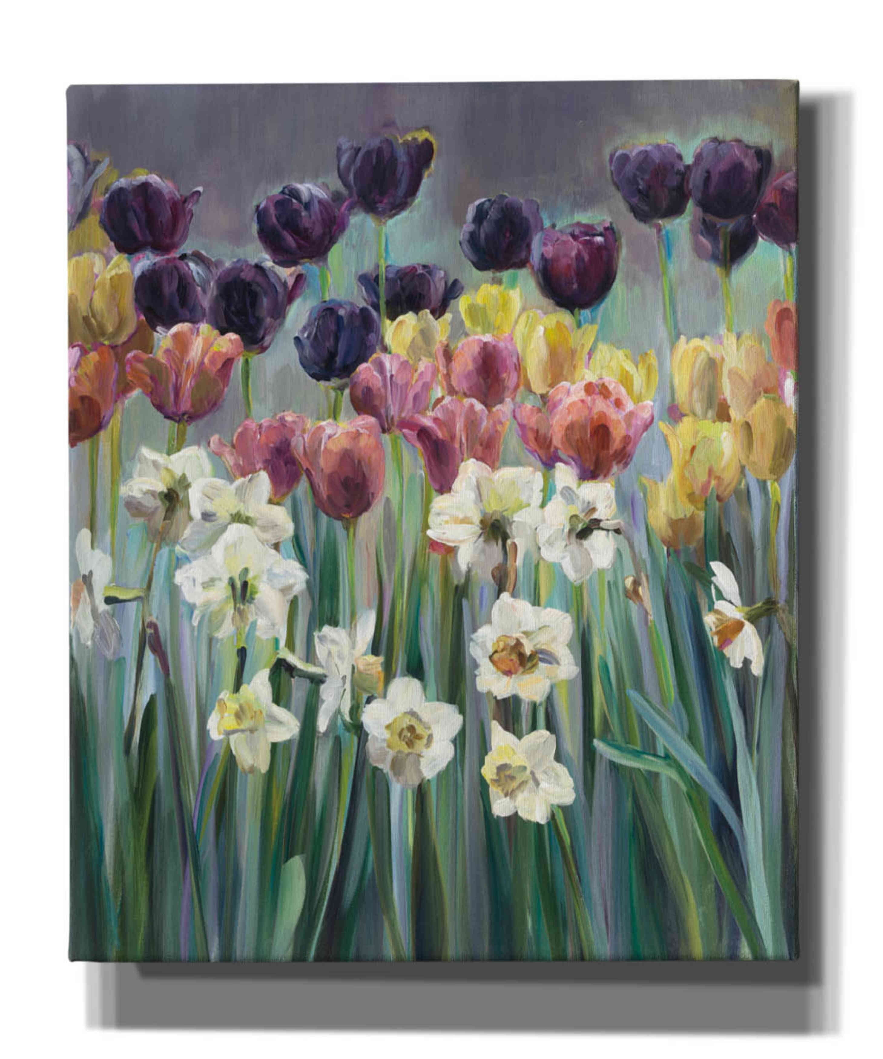 Epic Graffiti 'Grape Tulips' by Marilyn Hageman, Canvas Wall Art, 20 ...