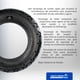 thumbnail image 4 of Llanta Motometa 120/90-10 66J 4PR Tubeless negro, 4 of 4