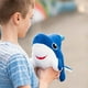 thumbnail image 2 of Tiburón Tezituor Peluche Pequeño, Azul, 2 of 5