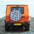 thumbnail image 6 of Rateoe Strawberries Pattern Tire Cover Wheel Protectors Weatherproof Wheel Covers Universal Fit for Trailer Rv SUV Truck Camper Travel Trailers Accessories-14 inch, 6 of 6