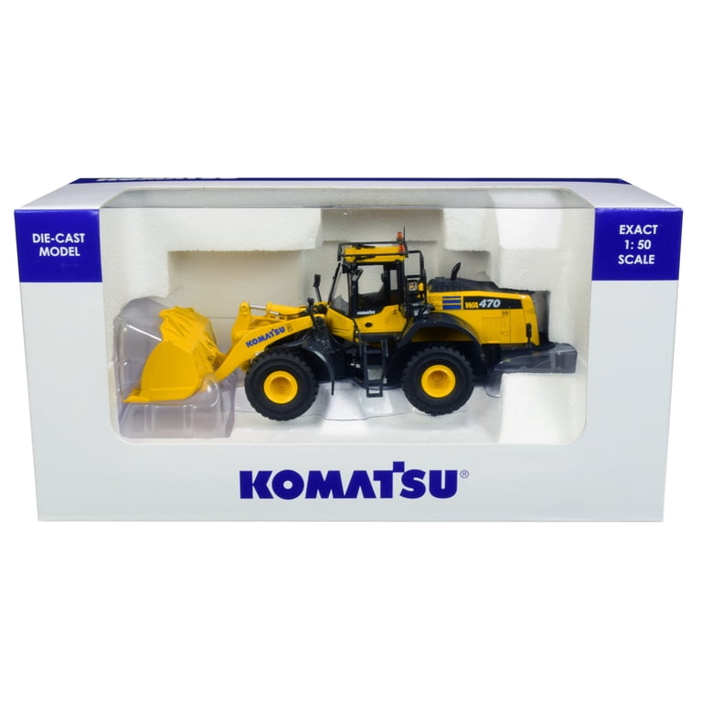 KOMATSU WA470 ホイールローダー 1/50 ミニカー 建設機械 模型 1:50 Komatsu WA470-8 Wheel Loader - Walmart.com