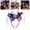 Z_C, variant on Red White and Blue Decorations 4Th of July Patriotic Headband for Women Girls Red White Headband with Tassels Sparkly Independence Day Accessories for Festival Decorations